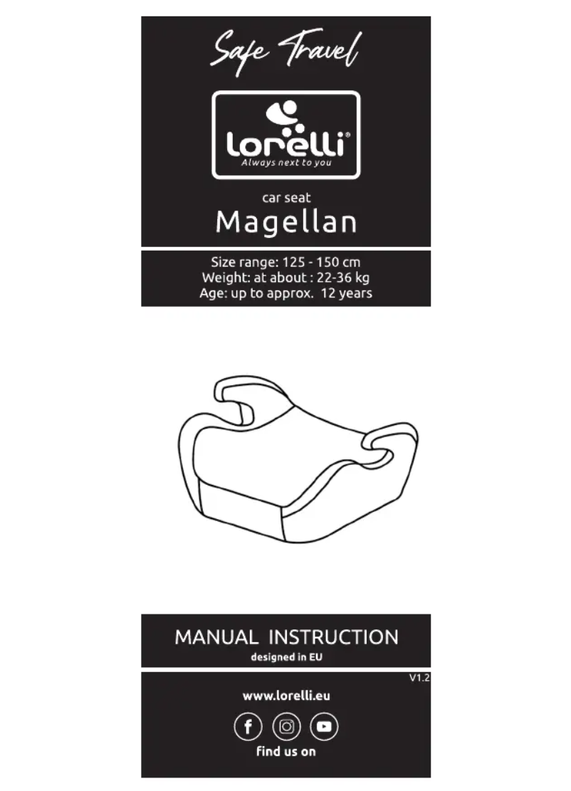 Image de la première page du manuel de l'appareil Magellan