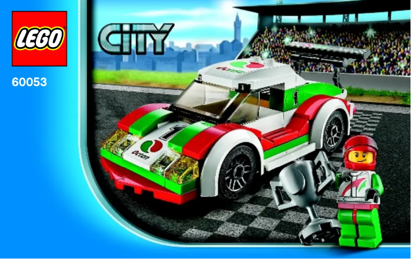 Page 1 de la notice Manuel utilisateur Lego City 60053