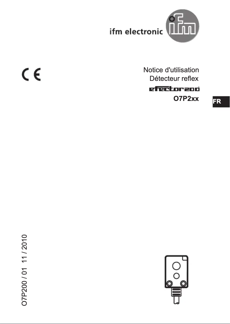 Página 1 del manual Manual de usuario IFM O7P200