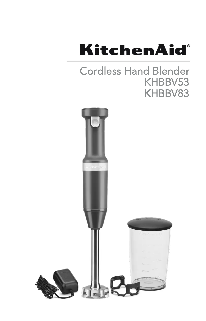 Image de la première page du manuel de l'appareil KHBBV83