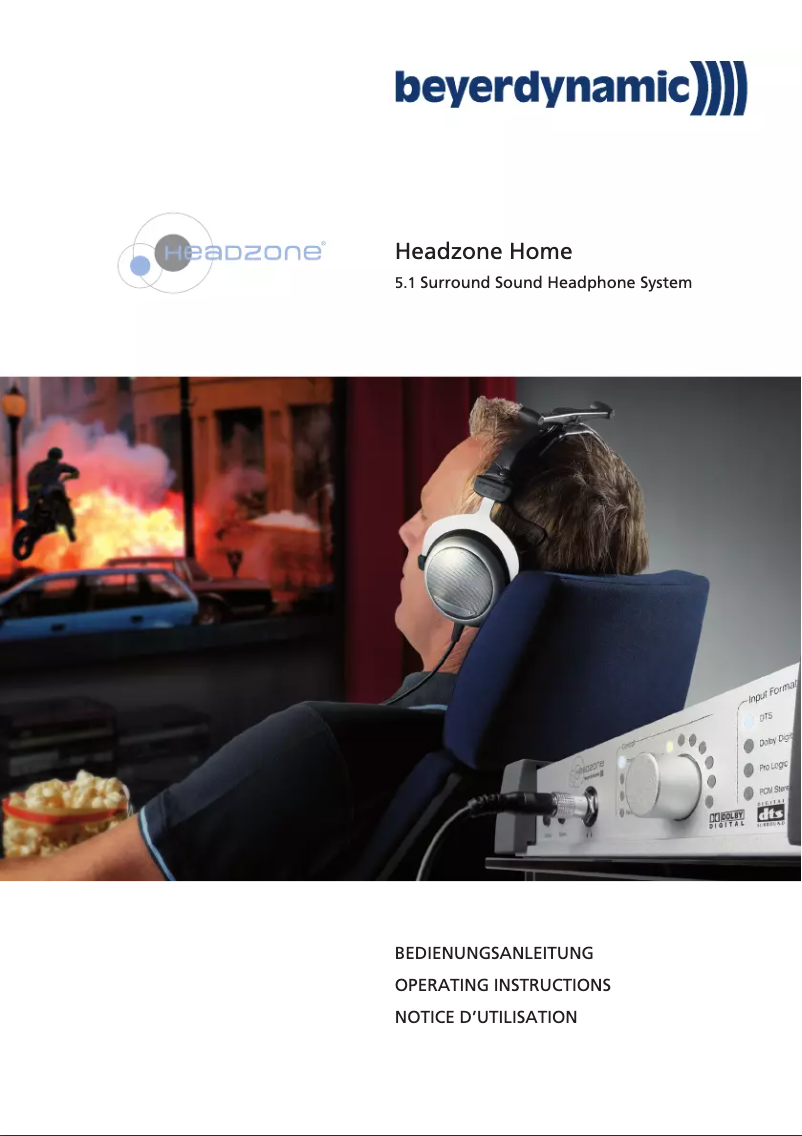 Página 1 del manual Manual de usuario Beyerdynamic Headzone Base Station H 1