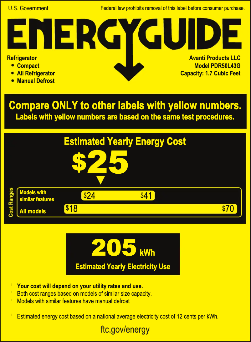 Image de la première page du manuel de l'appareil PDR50L34G