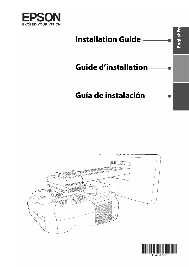 Page n°1 - Manuel utilisateur Epson EB-575W