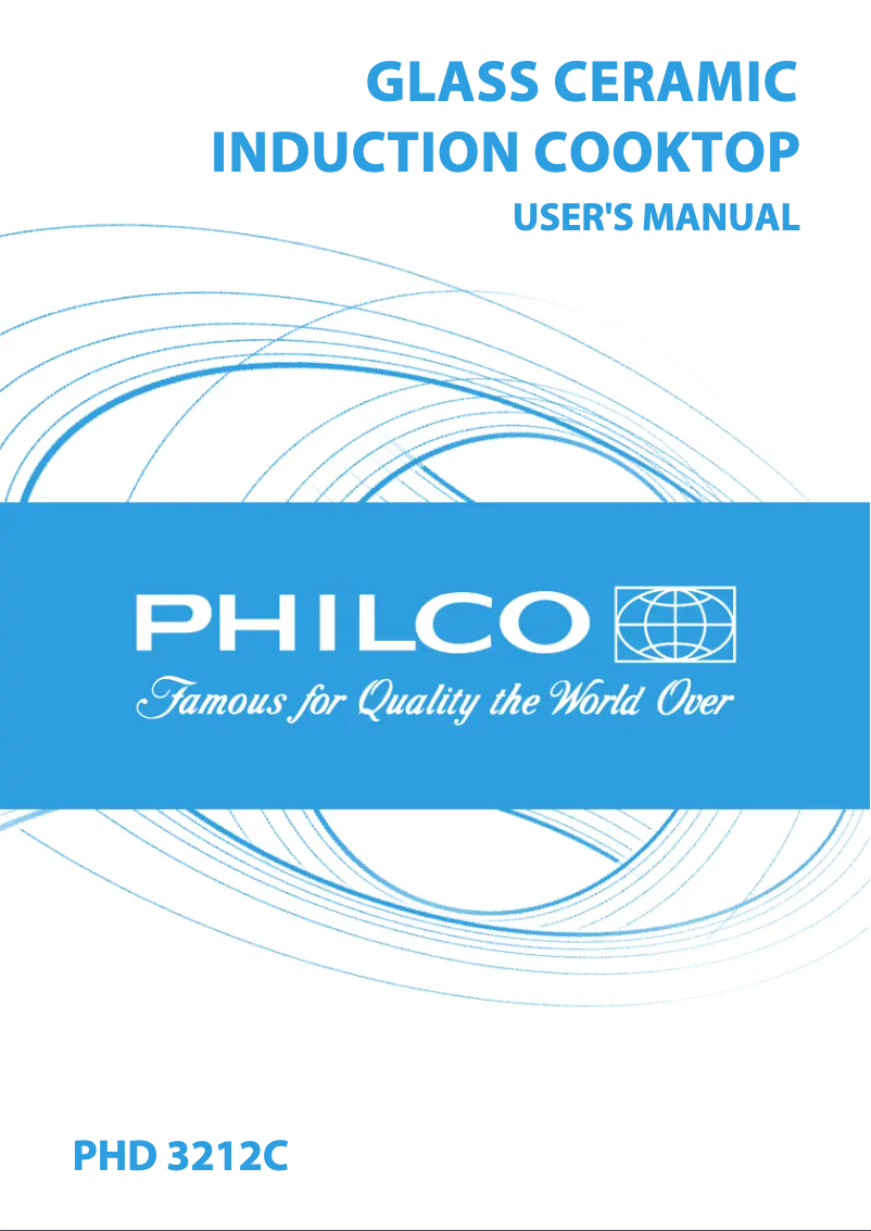 Page 1 de la notice Manuel utilisateur Philco PHD 3212 C