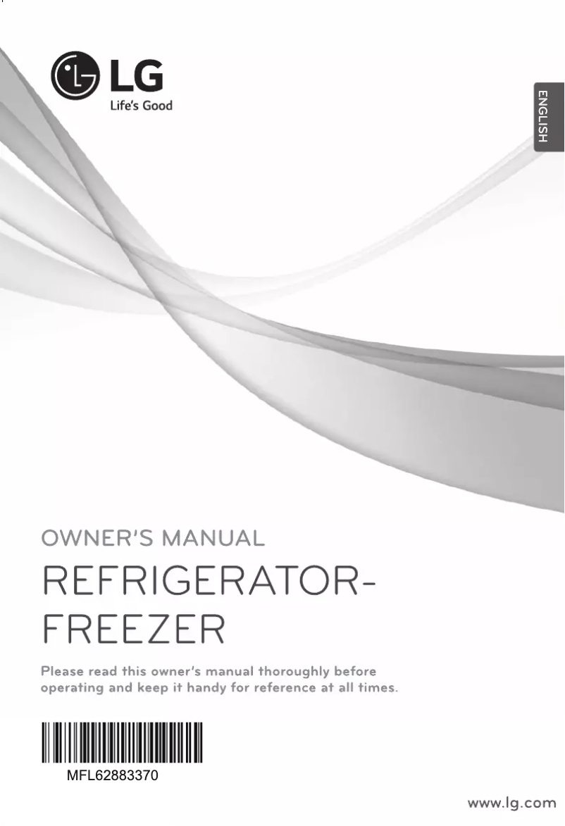 Page 1 de la notice Manuel utilisateur LG GBB39DSJZ