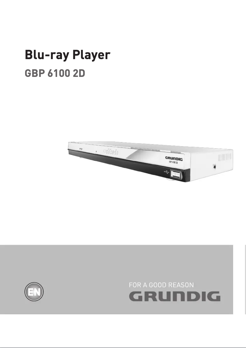 Page 1 de la notice Manuel utilisateur Grundig GBP 6100