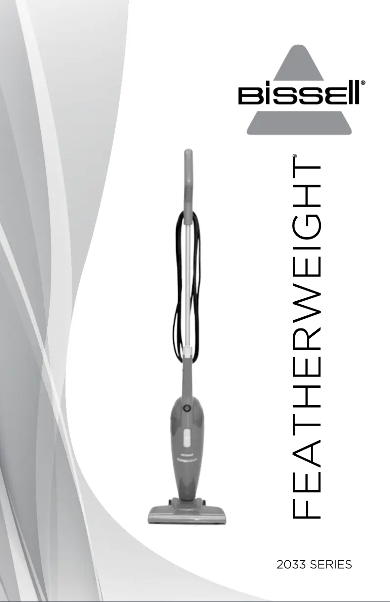 Page 1 de la notice Manuel utilisateur Bissell Featherweight