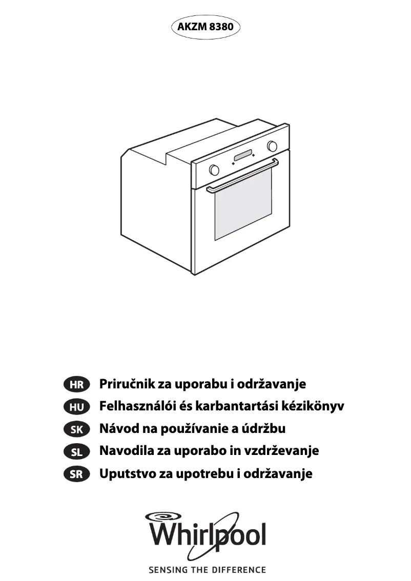 Page n°1 - Instructions / montage Whirlpool AKZM 8380 IXL