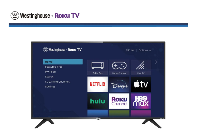 Page 1 de la notice Manuel utilisateur Westinghouse WR24HX2210