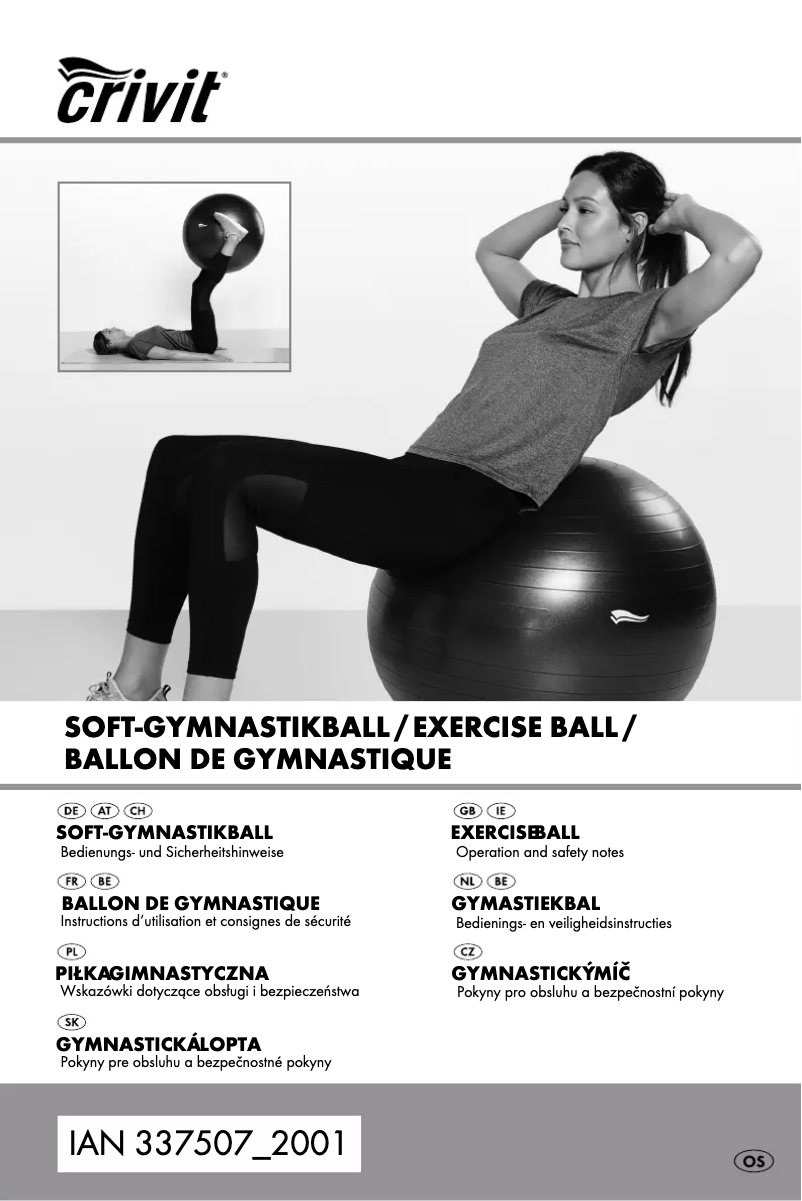 Página 1 del manual Manual de usuario Crivit HG05430