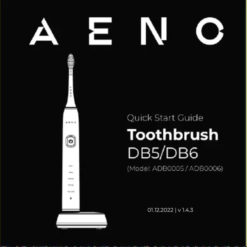 Page 1 de la notice Guide de démarrage rapide AENO DB6
