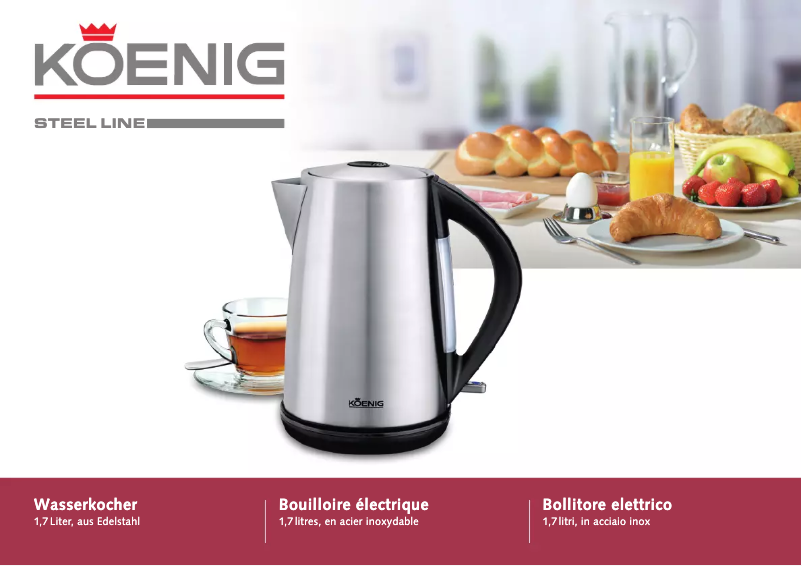 Page 1 de la notice Manuel utilisateur Koenig B02133