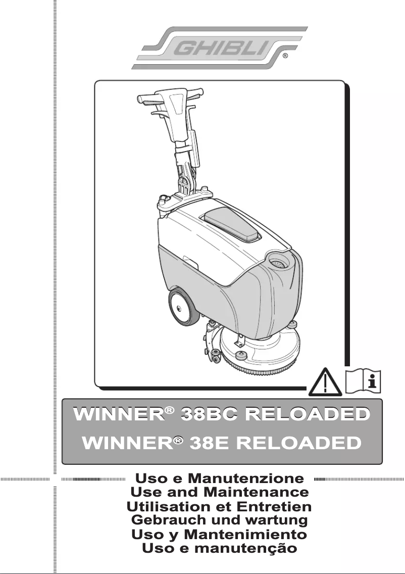 Page n°1 - Manuel utilisateur Ghibli Winner 38E