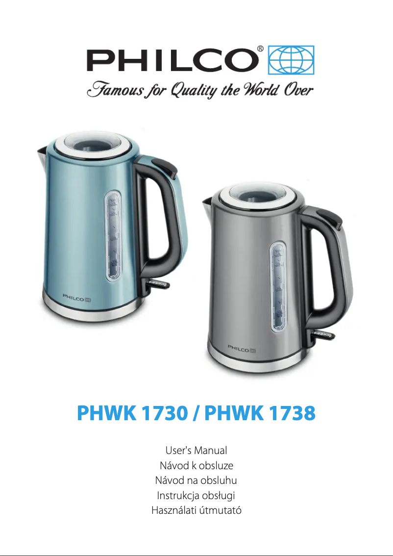 Página 1 del manual Manual de usuario Philco PHWK 1738