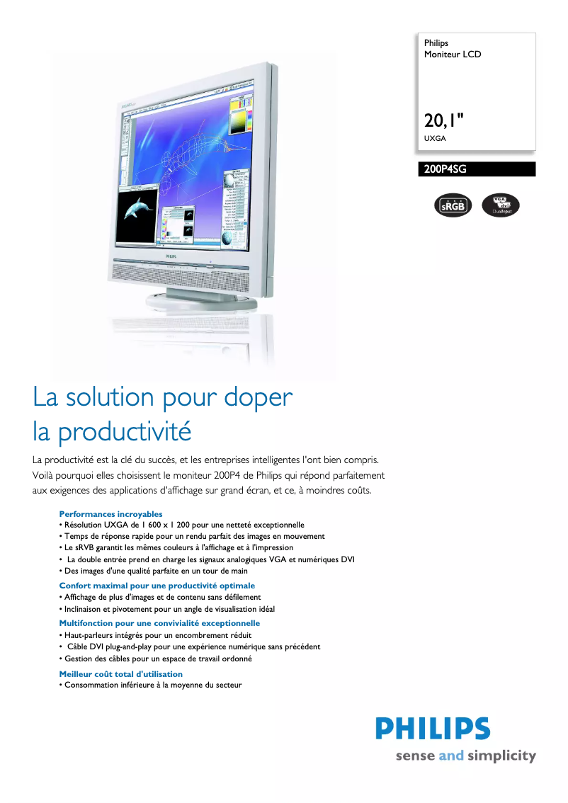 Image de la première page du manuel de l'appareil 200P4