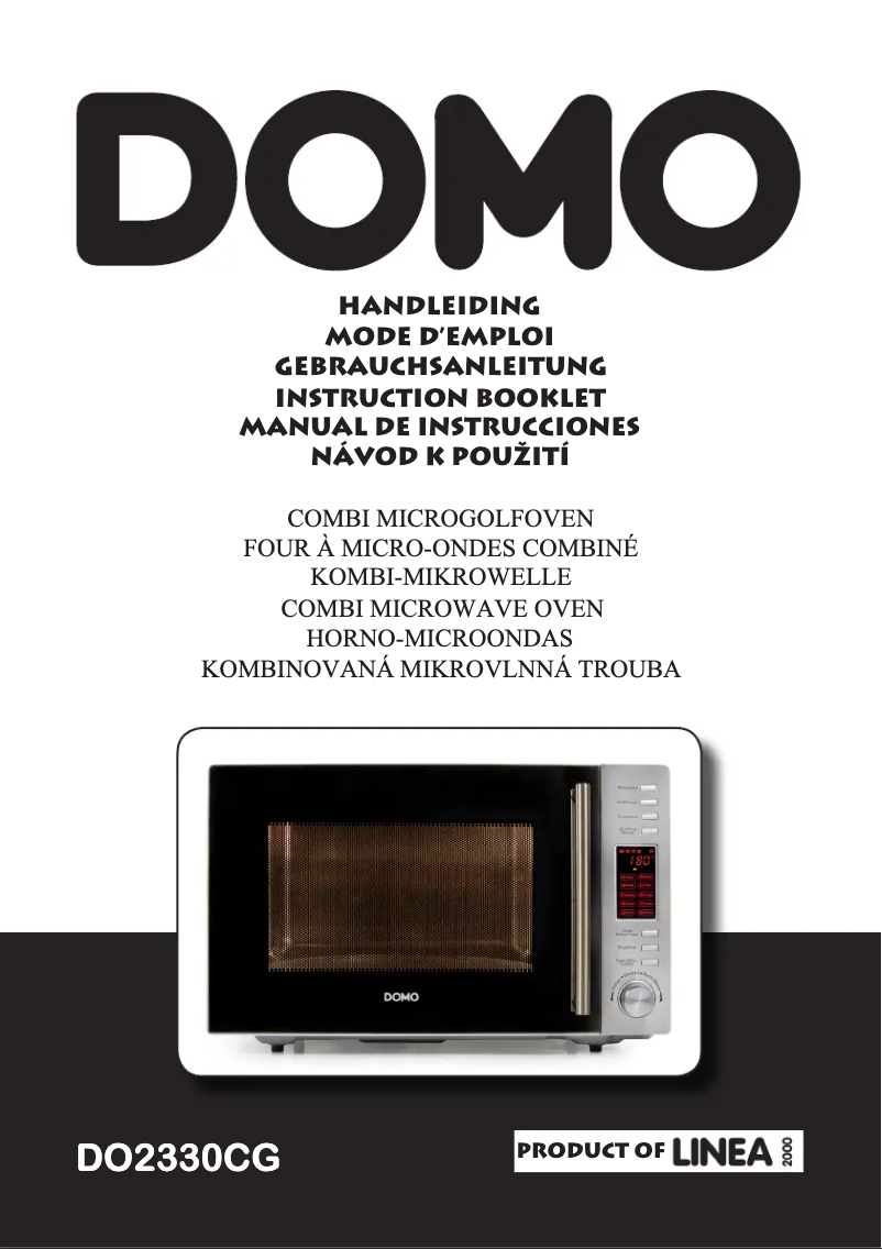 Page n°1 - Manuel utilisateur Domo DO2330CG