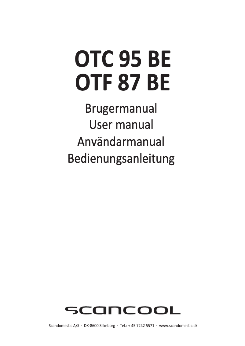 Image de la première page du manuel de l'appareil OTF 87 BE