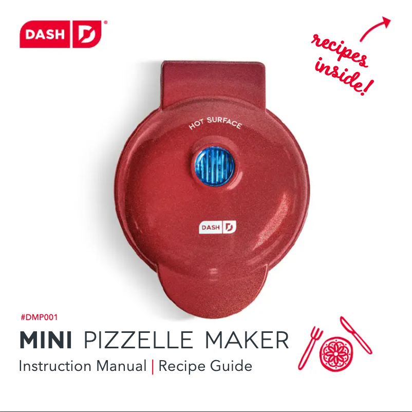 Page n°1 - Manuel utilisateur Dash DMP001