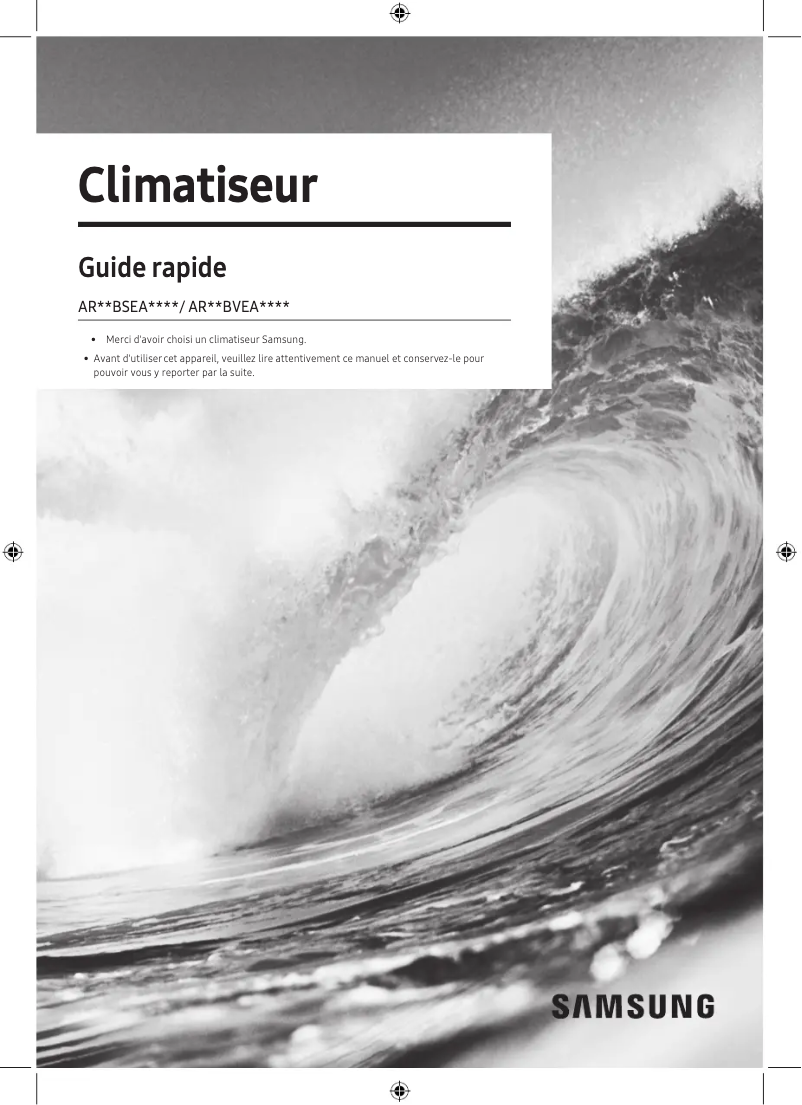 Image de la première page du manuel de l'appareil AR12BSEAMWKXFA