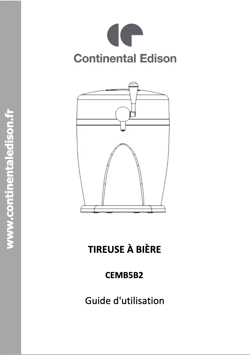 Image de la première page du manuel de l'appareil CEMB5B2
