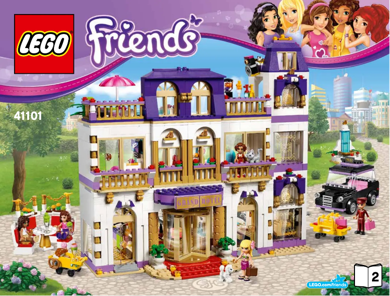 Page 1 de la notice Manuel utilisateur Lego Friends 41101