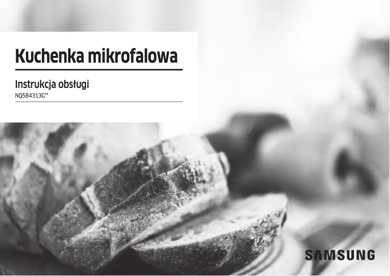 Image de la première page du manuel de l'appareil NQ5B4313GBW