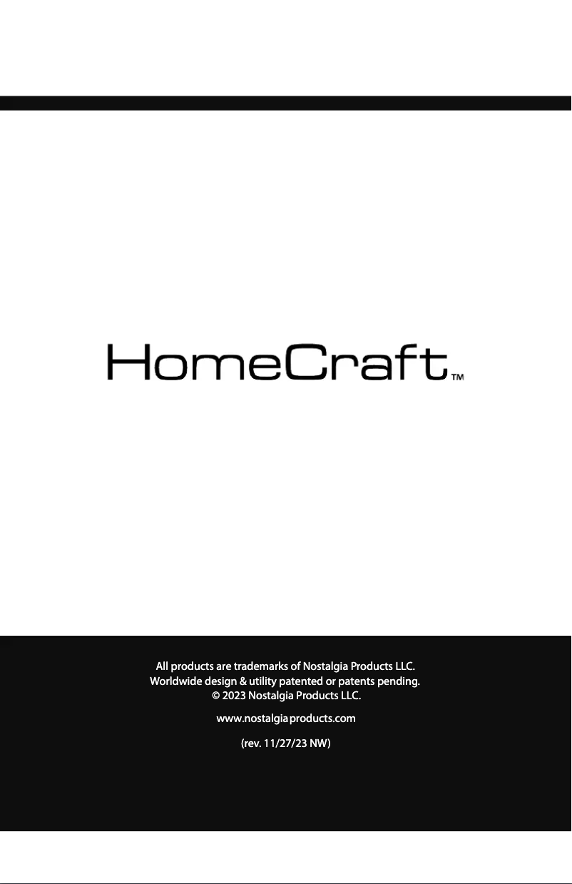 Image de la première page du manuel de l'appareil HCSB75BK