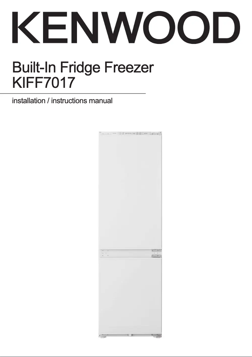 Page 1 de la notice Manuel utilisateur Kenwood KIFF7017