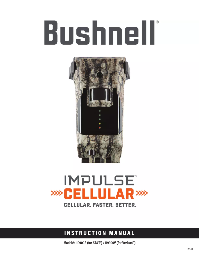 Page n°1 - Manuel utilisateur Bushnell Impulse