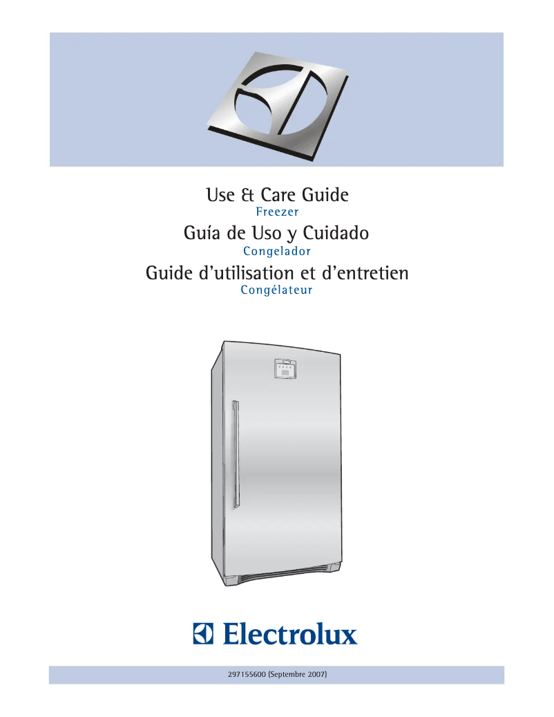 Page n°1 - Manuel utilisateur Electrolux EILFU21GS