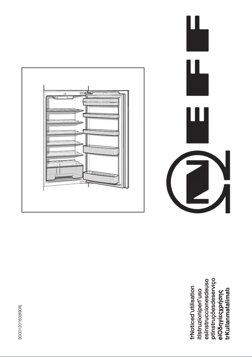 Page n°1 - Manuel utilisateur Neff K1634X7FF