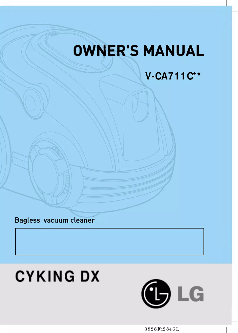 Page n°1 - Manuel utilisateur LG V-CA711CES