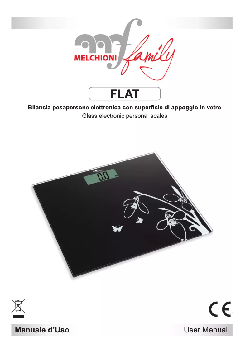 Page 1 de la notice Manuel utilisateur Melchioni Flat A