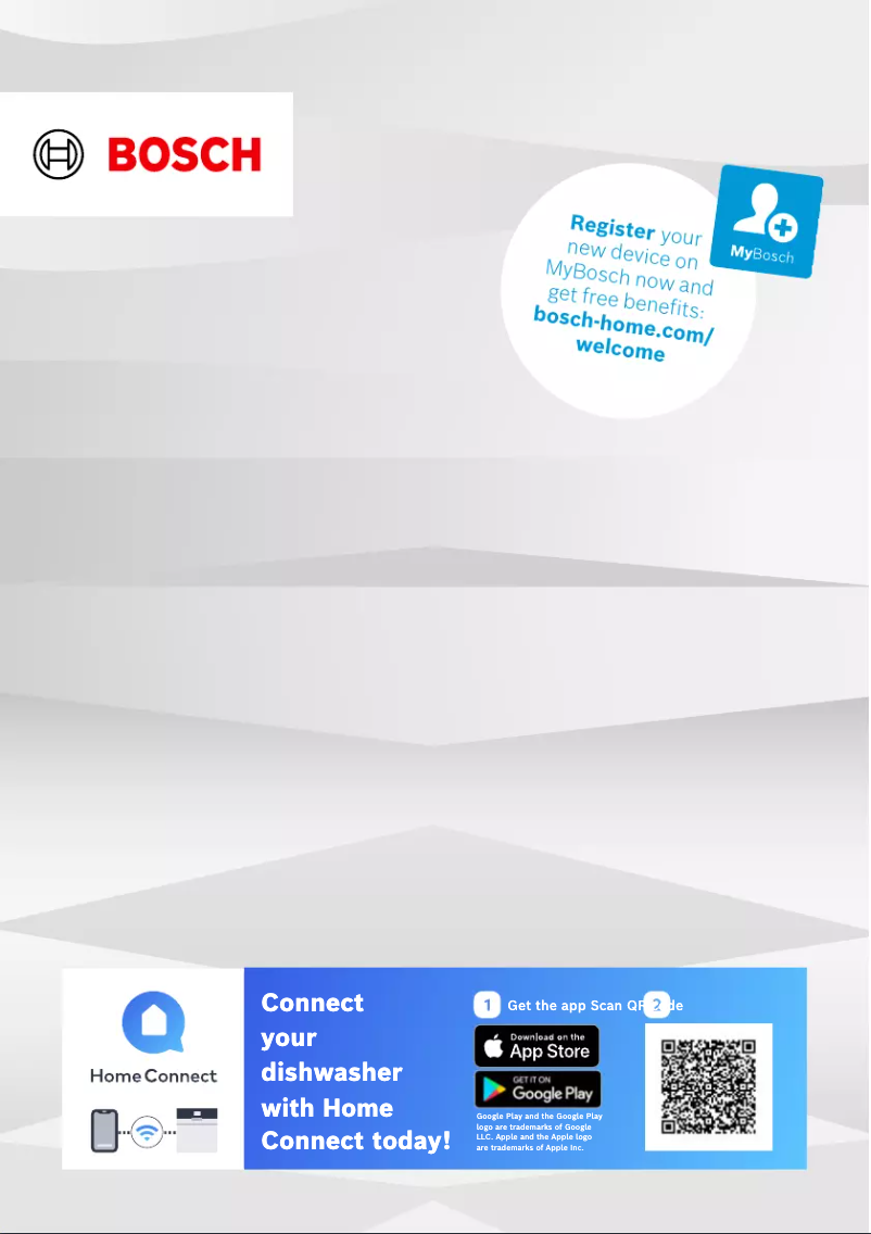 Página 1 del manual Manual de usuario Bosch SMP4ECW79S