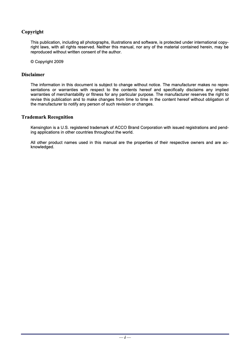 Image de la première page du manuel de l'appareil D537W