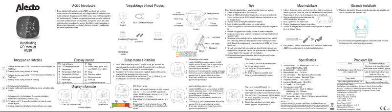 Page n°1 - Manuel utilisateur Alecto AQ30