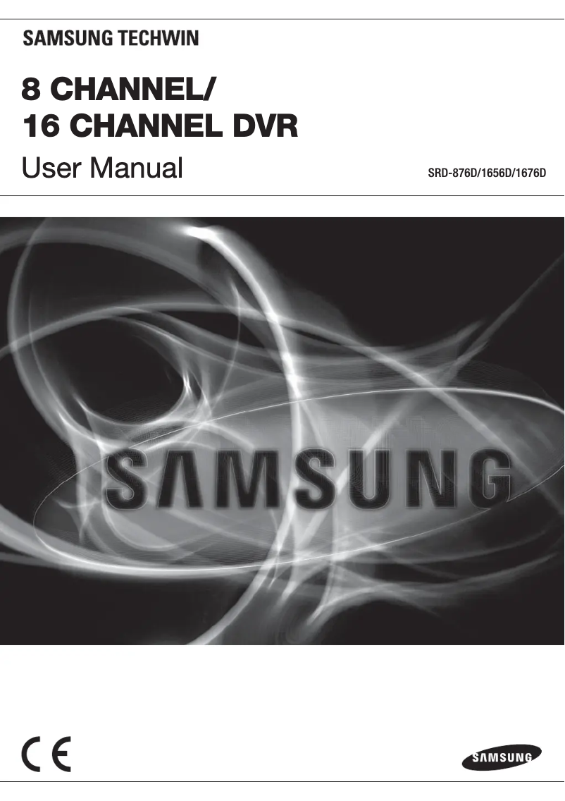 Page n°1 - Manuel utilisateur Samsung SRD-1676D