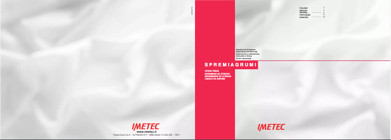 Image de la première page du manuel de l'appareil Dolcevita CP4