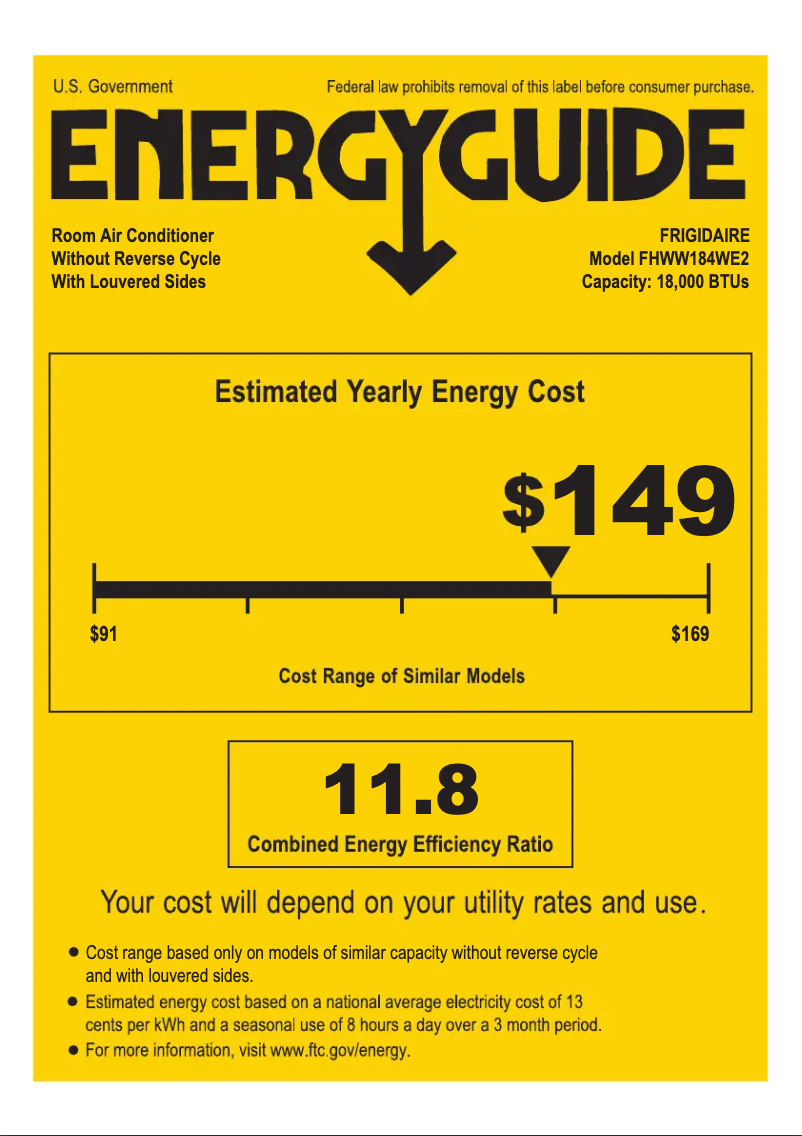 Image de la première page du manuel de l'appareil FHWW184WE2