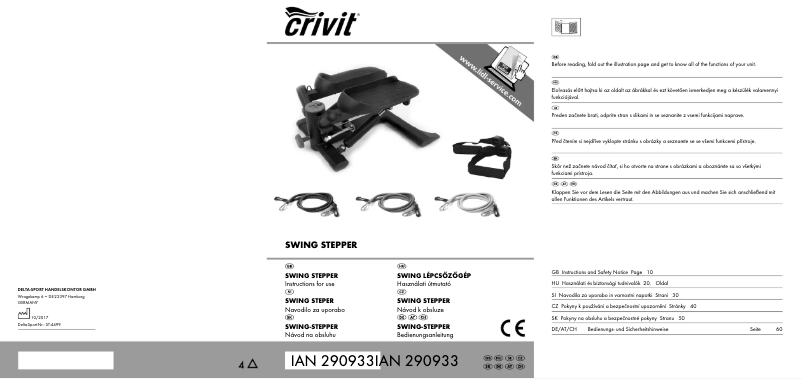 Image de la première page du manuel de l'appareil IAN 290933