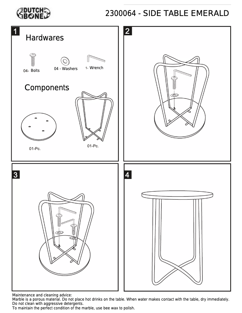 Image de la première page du manuel de l'appareil Emerald
