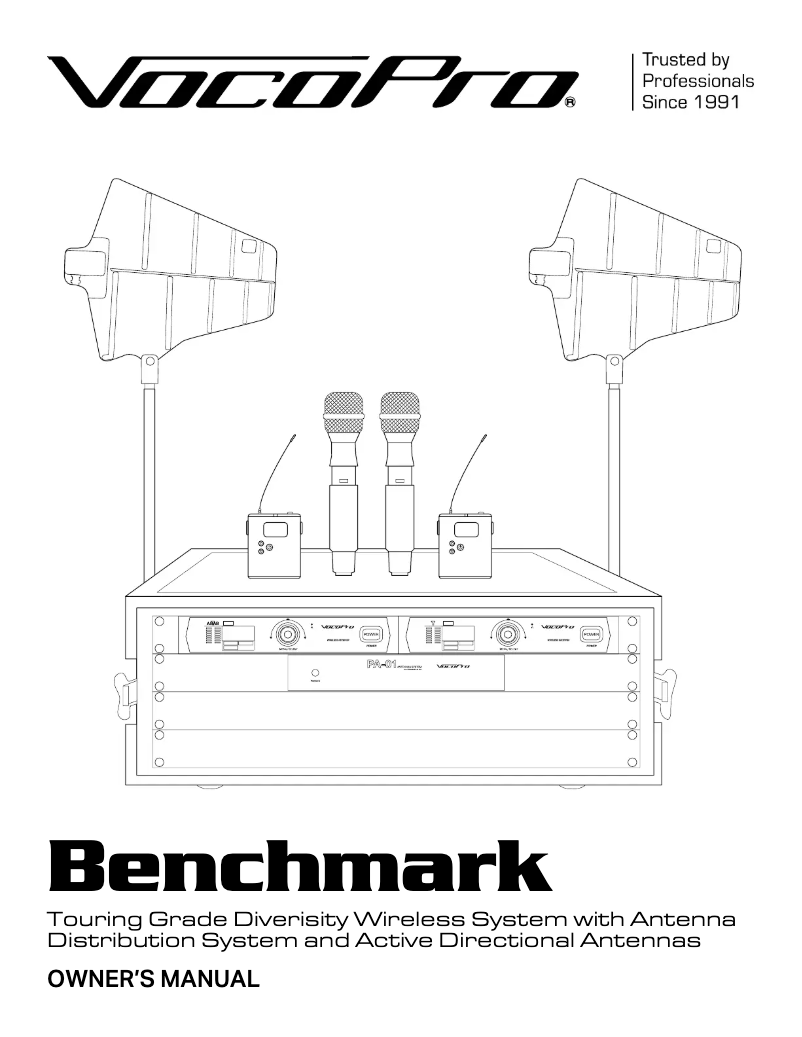 Image de la première page du manuel de l'appareil Benchmark