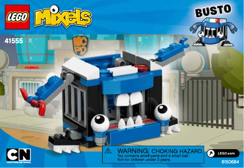 Page 1 de la notice Manuel utilisateur Lego Mixels 41555