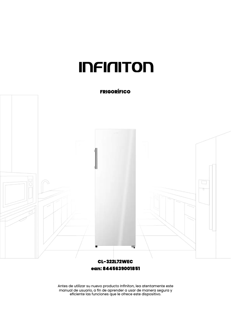 Page n°1 - Manuel utilisateur Infiniton CL-322L72WEC