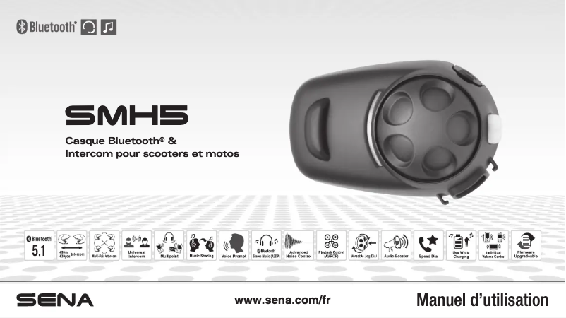 Image de la première page du manuel de l'appareil SMH5