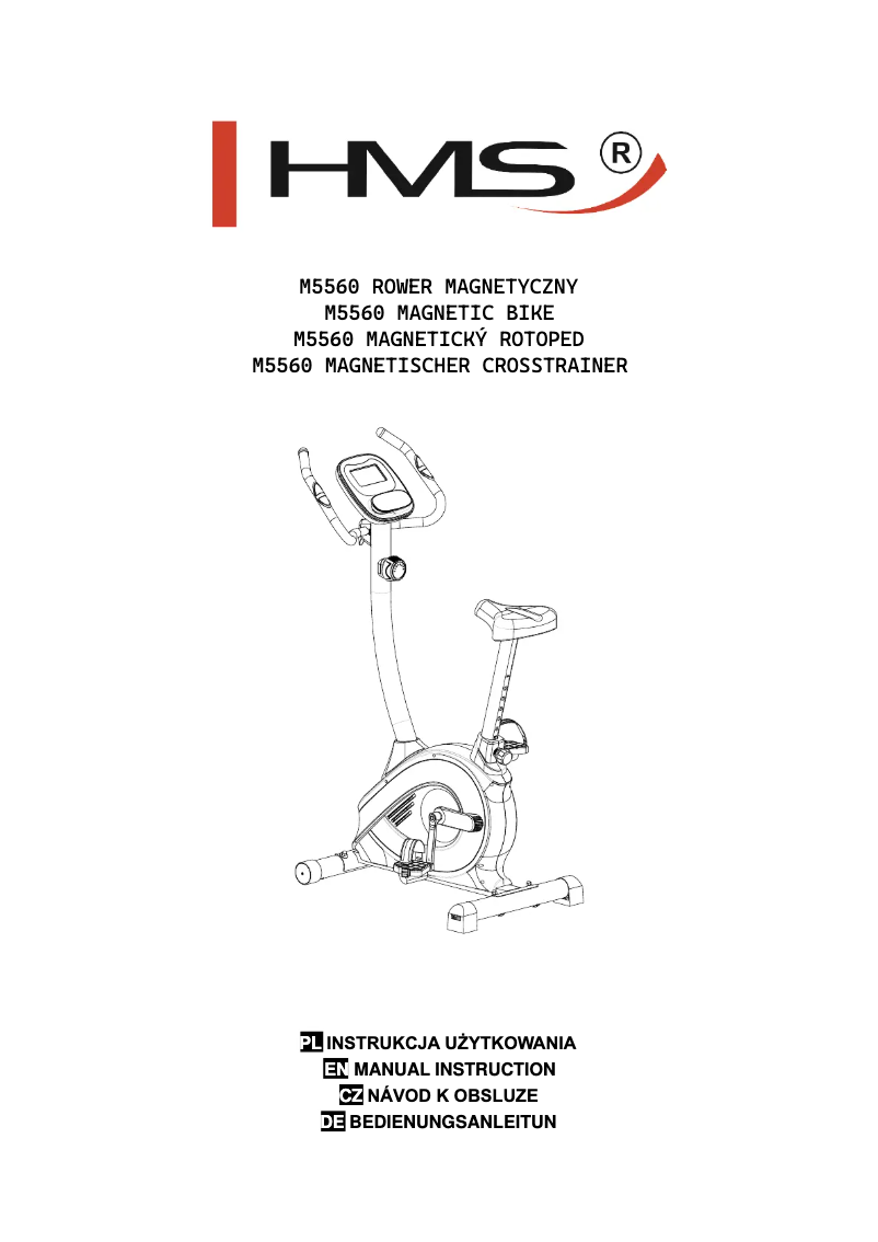 Page n°1 - Manuel utilisateur HMS Premium M5560