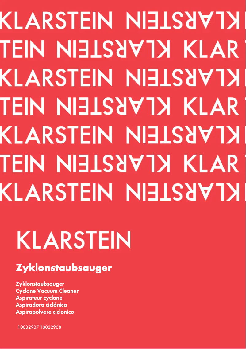 Image de la première page du manuel de l'appareil 10032908