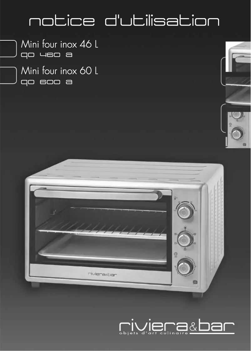 Image de la première page du manuel de l'appareil QO600A