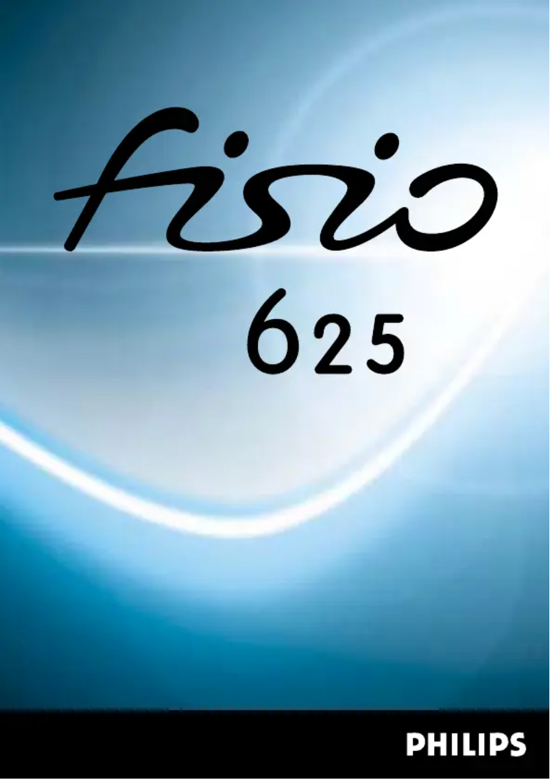 Image de la première page du manuel de l'appareil Fisio 625