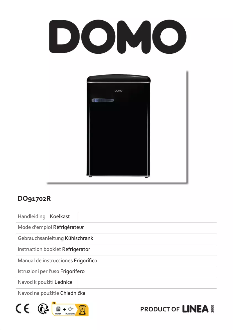 Image de la première page du manuel de l'appareil DO91702R